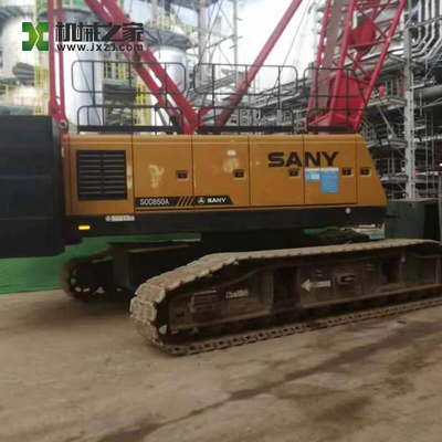 SCC850A Used Sany Crawler Crane 85 Ton Second Hand Crawler Crane