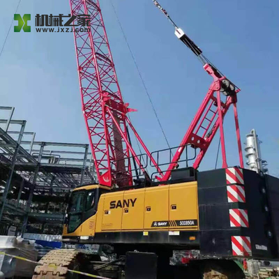 SCC850A Used Sany Crawler Crane 85 Ton Second Hand Crawler Crane